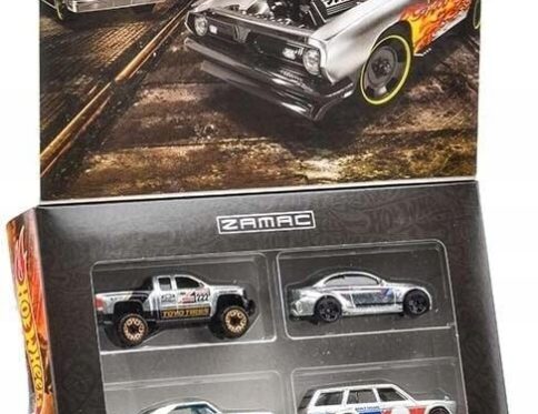 Hot Wheels ZAMAC 6 aut zestaw kolekcjonerski HDH53