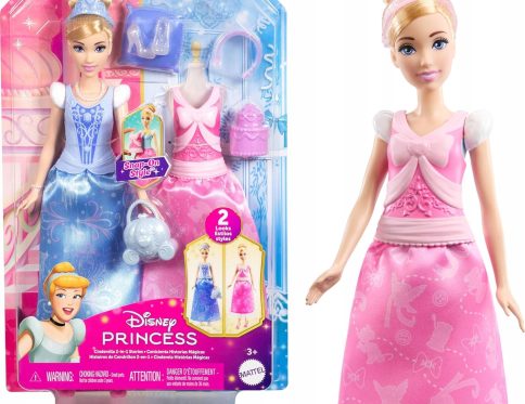 Disney Lalka Księżniczka Kopciuszek Jcr95
