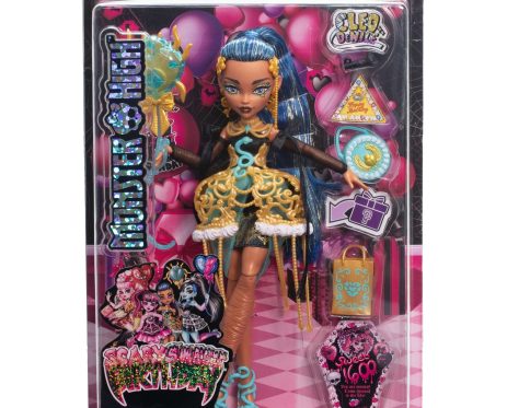 Lalka z akcesoriami Monster High Straszysłodkie urodziny Cleo de Nile JBG76