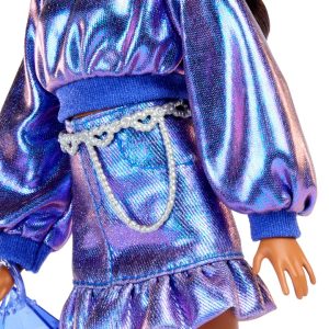 Barbie-Deluxe-Style-Lalka-w-sukience-JFP42-Marka-Barbie