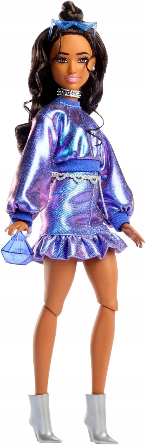 Barbie-Deluxe-Style-Lalka-w-sukience-JFP42-Stan-opakowania-oryginalne