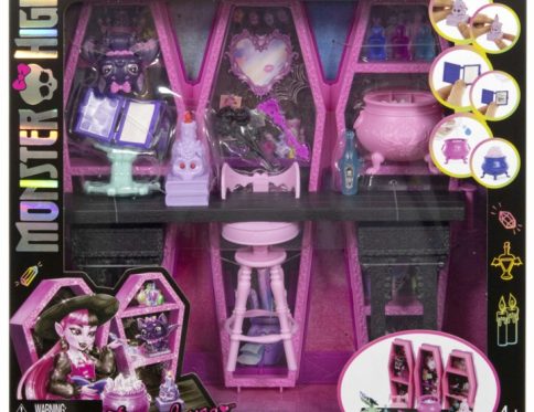 ZESTAW DO ZABAWY MONSTER HIGH SEKRETNY POKÓJ ELIKSIRÓW DRACULAURY