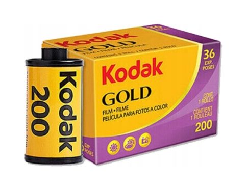 Klisza do aparatu KOLOROWA NEGATYW KODAK 135 Gold 200/36 (36 zdjęć)