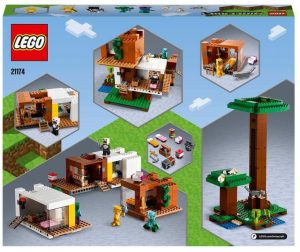 Klocki-Lego-Minecraft-Nowoczesny-domek-na-drzewie-21174-Liczba-elementow-909