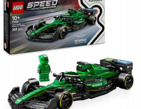 Lego Speed Champions 77245 Bolid F1 Aston Martin Aramco AMR24