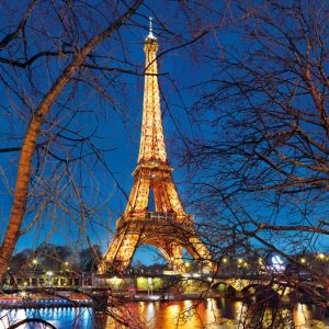PUZZLE 2000 EL Paryż Nocą Clementoni 32554