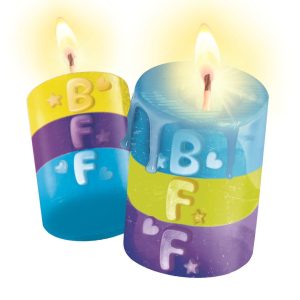 ZESTAW KREATYWNY MINI FABRYKA ŚWIECZEK BFF GLOW MATES CLEMENTONI