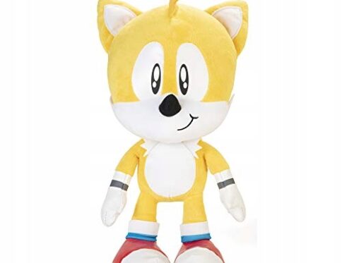 SONIC PLUSZOWA MASKOTKA TAILS 40 CM