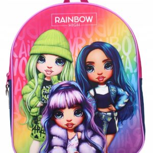 Plecak plecaczek przedszkolaka przedszkolny dla przedszkolaka Rainbow High