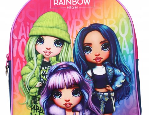 Plecak plecaczek przedszkolaka przedszkolny dla przedszkolaka Rainbow High
