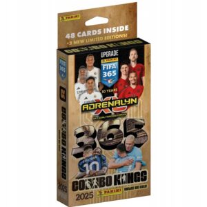 PANINI FIFA 365 2025 karty piłkarskie UPGRADE COMBO KINGS ZESTAW 48 KART