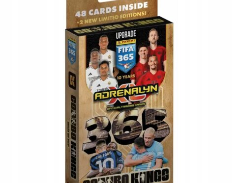 PANINI FIFA 365 2025 karty piłkarskie UPGRADE COMBO KINGS ZESTAW 48 KART