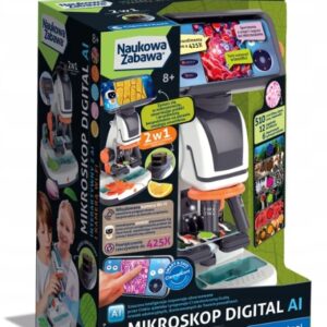 NAUKOWA ZABAWA MIKROSKOP DIGITAL CLEMENTONI 50406