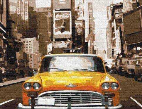 Paint it Malowanie po numerach New York Taxi
