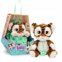 BABY PAWS maskotka Interaktywna Pluszowy Tygrys Z Dźwiękiem Dla Dzieci