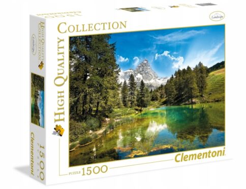 PUZZLE 1500 EL BLU LAKE CLEMENTONI 31680