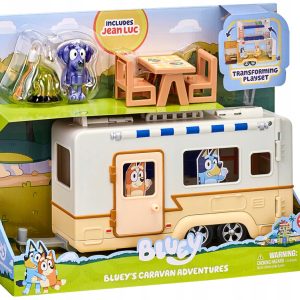 Bluey Bluey's Caravan Adentures Przyczepa kempingowa KAMPER FIGURKI