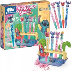 FABRYKA DŁUGOPISÓW DISNEY STITCH 18218 długopisy CLEMENTONI