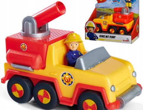 SIMBA STRAŻAK SAM VENUS MINI POJAZD FIGURKA PENNY