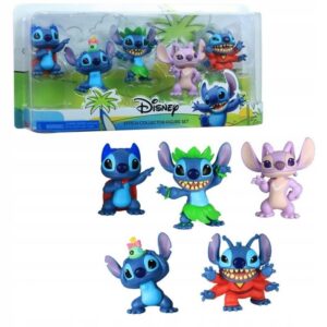 DISNEY STITCH FIGURKI LILO I STICH ZESTAW 5 FIGUREK