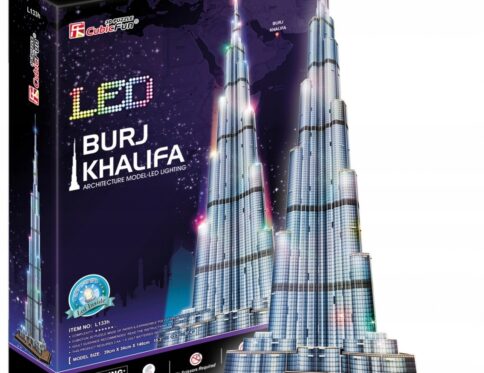 Puzzle 3D Burj Khalifa LED Światło Cubicfun 20508