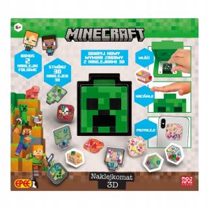 Naklejkomat 3D Minecraft Epee 60403 naklejki